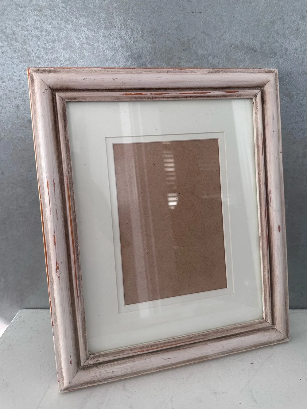 WESTON GALLERY DISTRESSED SHABBY CHIC WOOD PICTURE FRAME FITS 8X10
